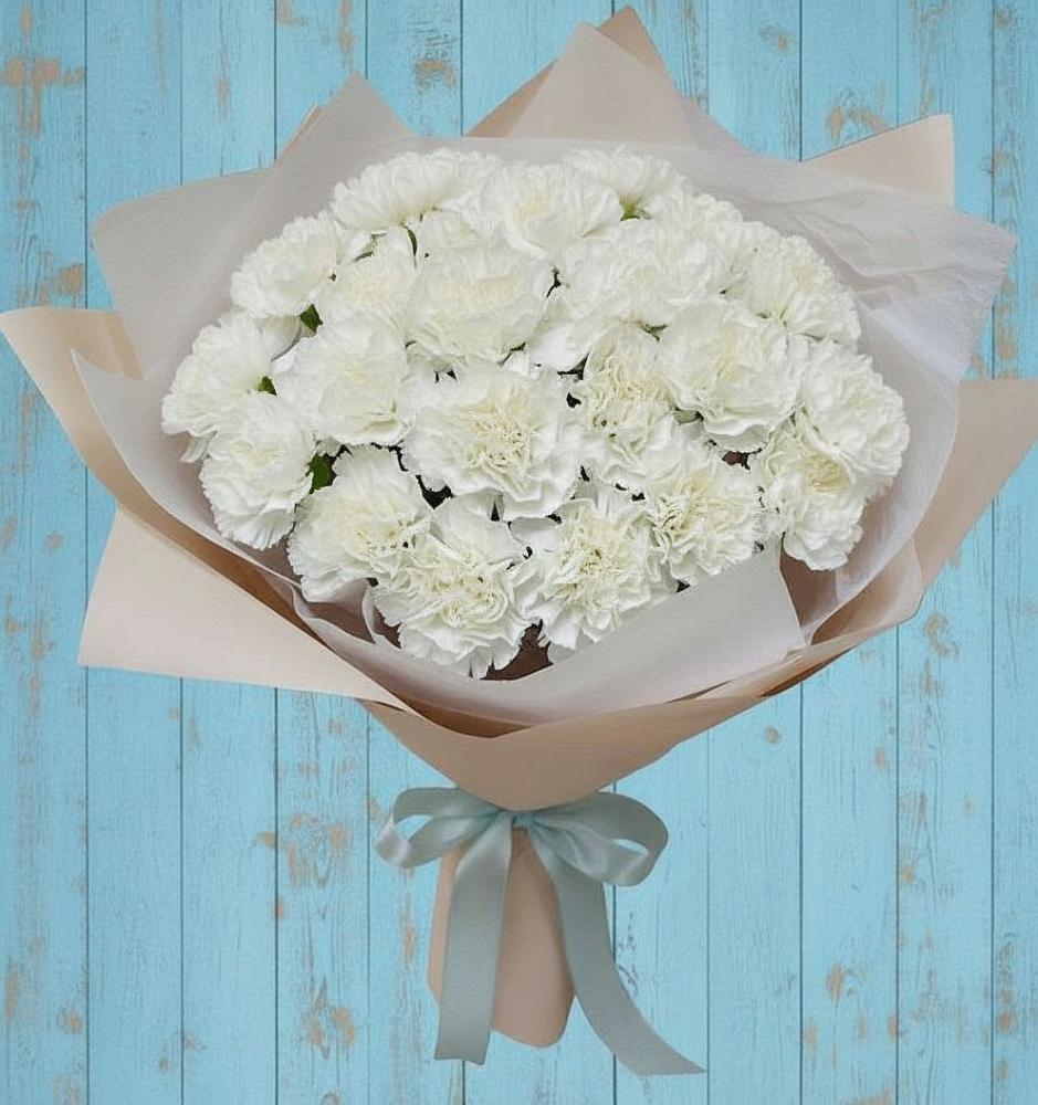 Букет цветов из: Гвоздики в Каменоломни