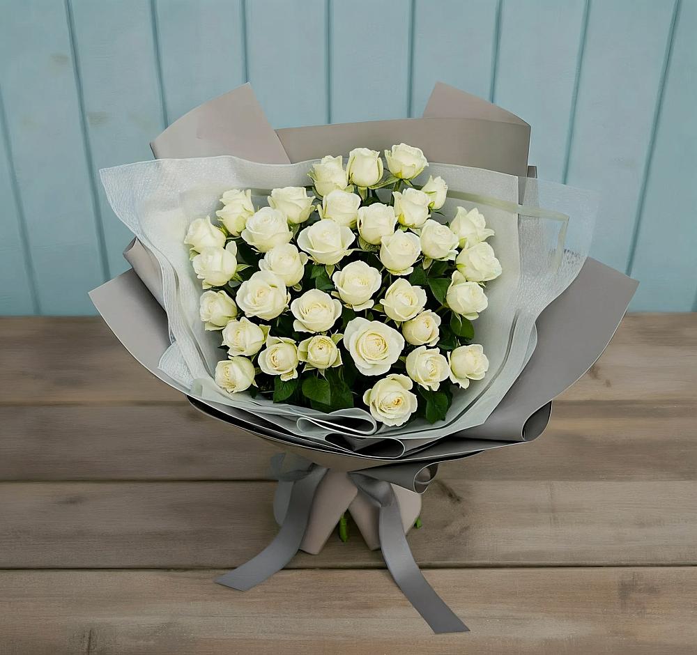 Букет Белоснежная нежность в Каменоломни