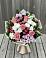 Букет цветов из: Альстромерии, Гвоздики, Розы и Хризантемы в Каменоломни