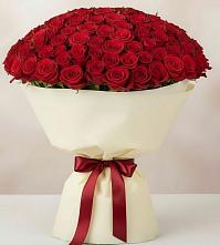 Букет 101 Красная роза Милано в Каменоломни