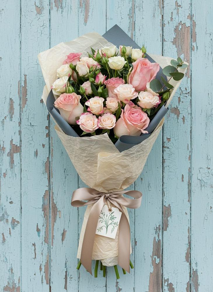 Букет цветов из: Розы в Каменоломни