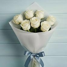 Букет 7 Белых роз Эдлесс Лав #REPLACE_PRED# Каменоломни