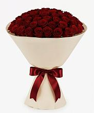 Букет 101 Бордовая роза Блэк Бакарра в Каменоломни