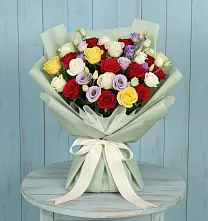 Букет цветов из:  Розы в Каменоломни