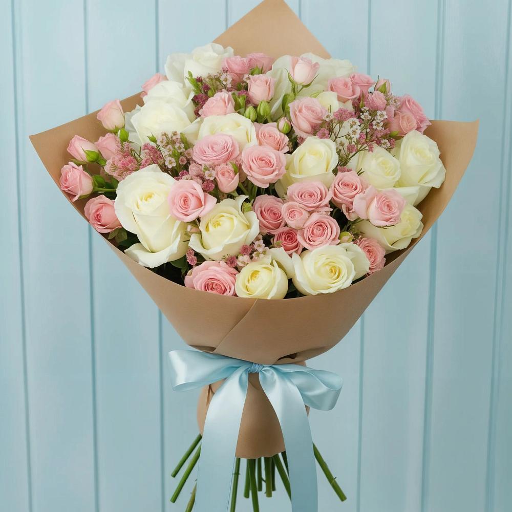 Букет цветов из: Розы в Каменоломни