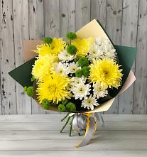 Букет цветов из:  Хризантемы в Каменоломни
