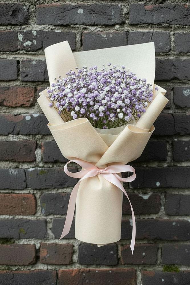 Букет цветов из: Гипсофила в Каменоломни