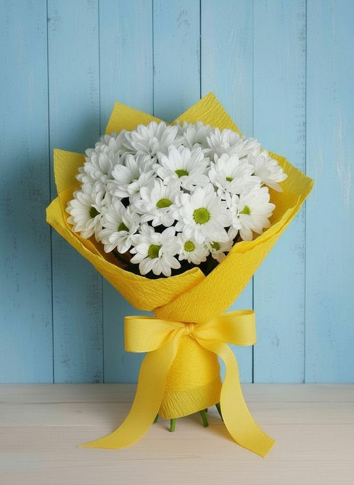 Букет цветов из: Хризантемы в Каменоломни