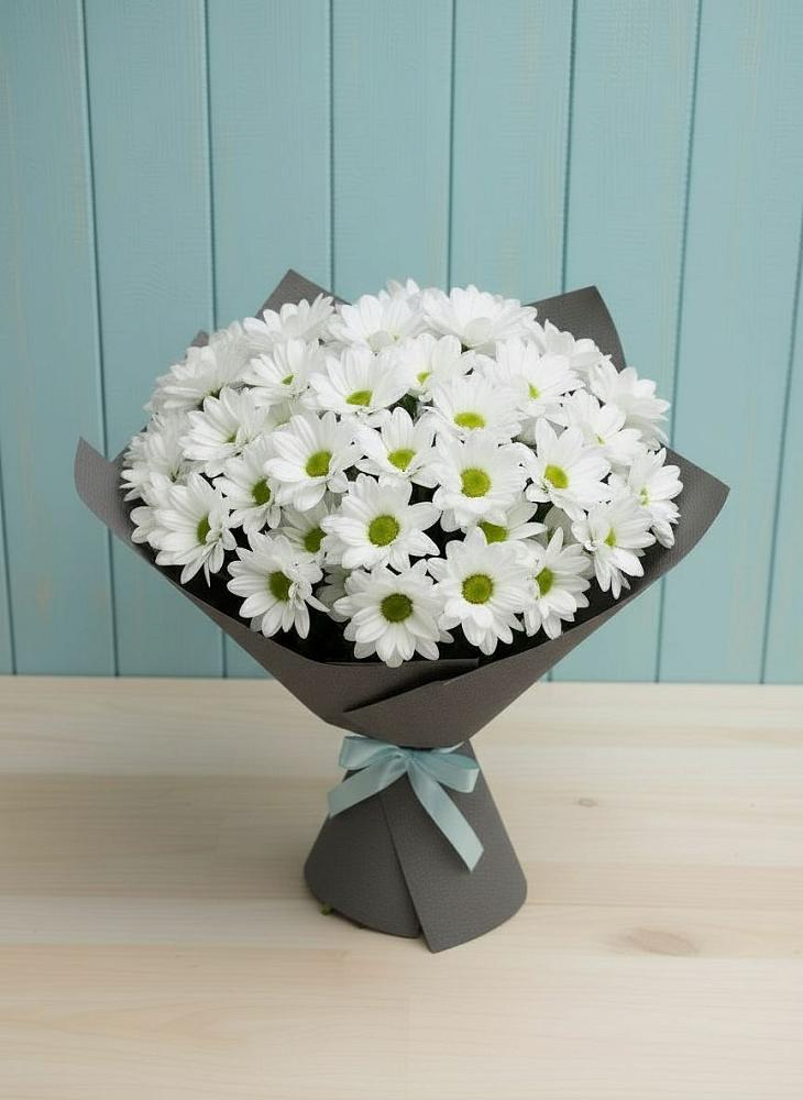 Букет цветов из: Хризантемы в Каменоломни