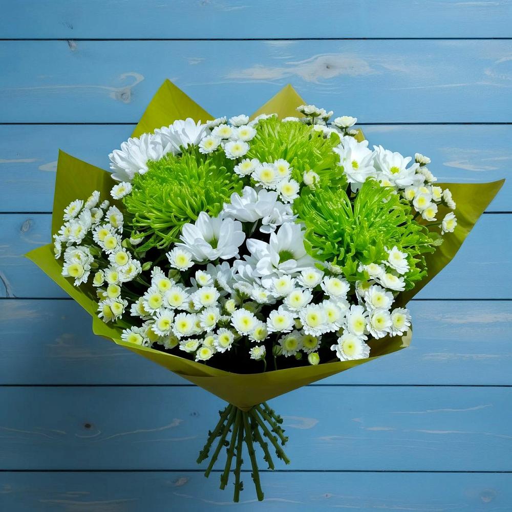 Букет цветов из: Хризантемы в Каменоломни