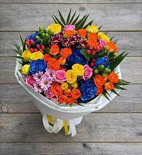 Букет цветов из:  Розы и Хризантемы #REPLACE_PRED# Каменоломни