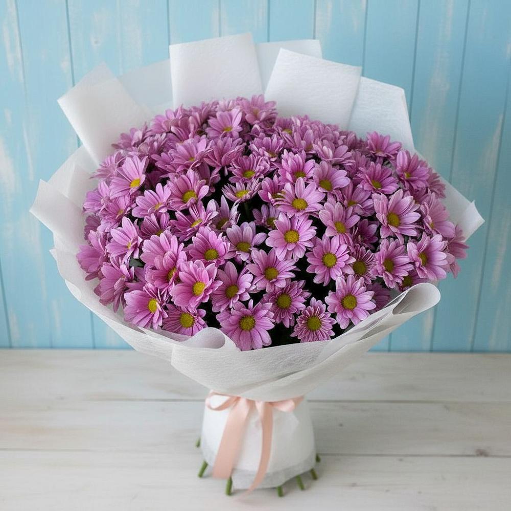 Букет цветов из: Хризантемы в Каменоломни