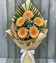 Букет цветов из:  Герберы #REPLACE_PRED# Каменоломни